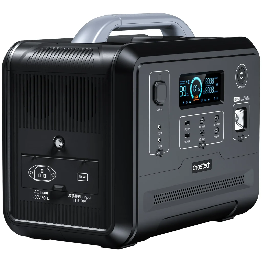 Зарядная станция Choetech Portable Power Station 1200W (BS005) UA