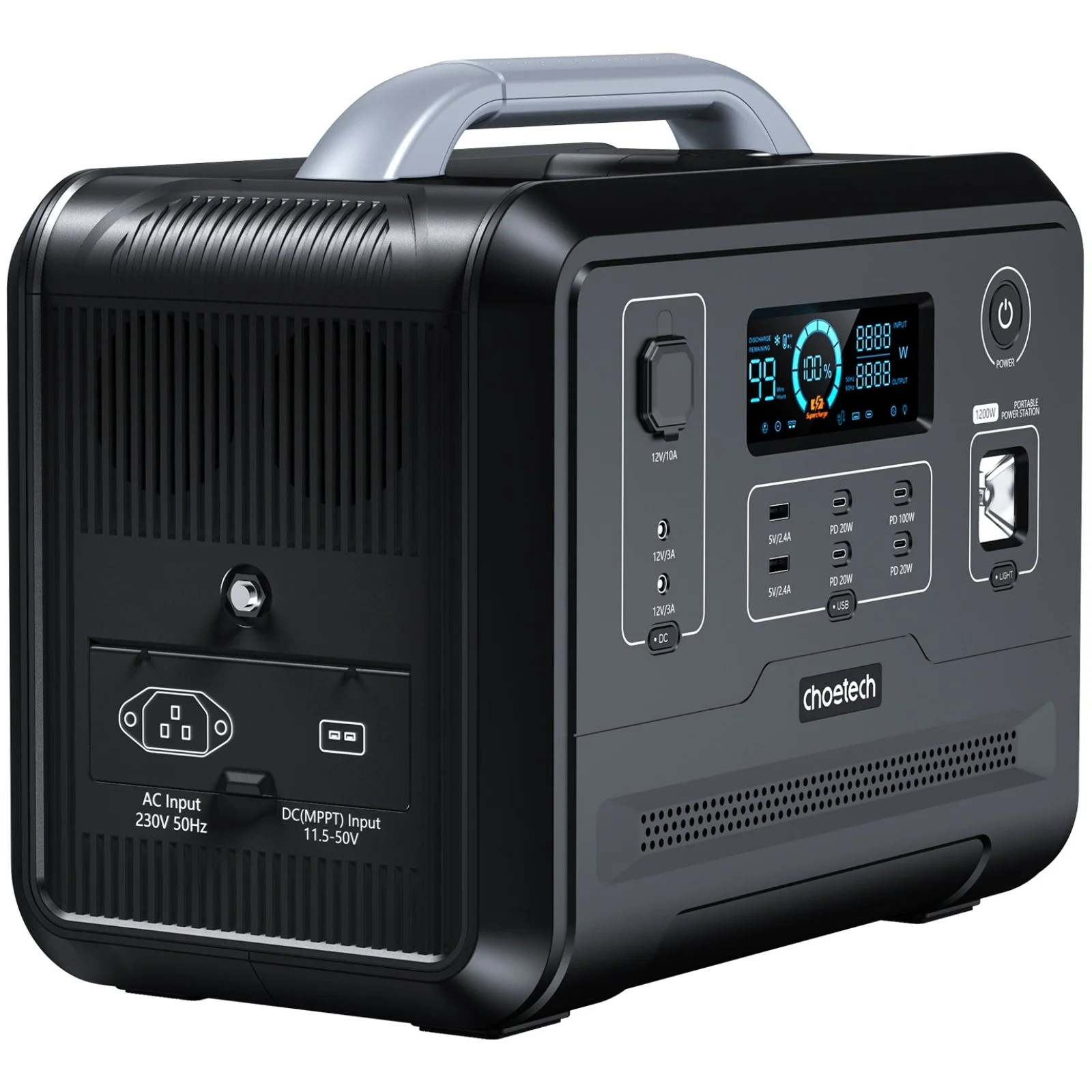 Зарядная станция Choetech Portable Power Station 1200W (BS005) UA