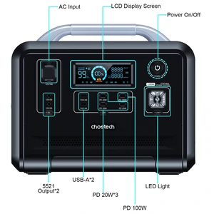 Зарядная станция Choetech Portable Power Station 1200W (BS005) UA