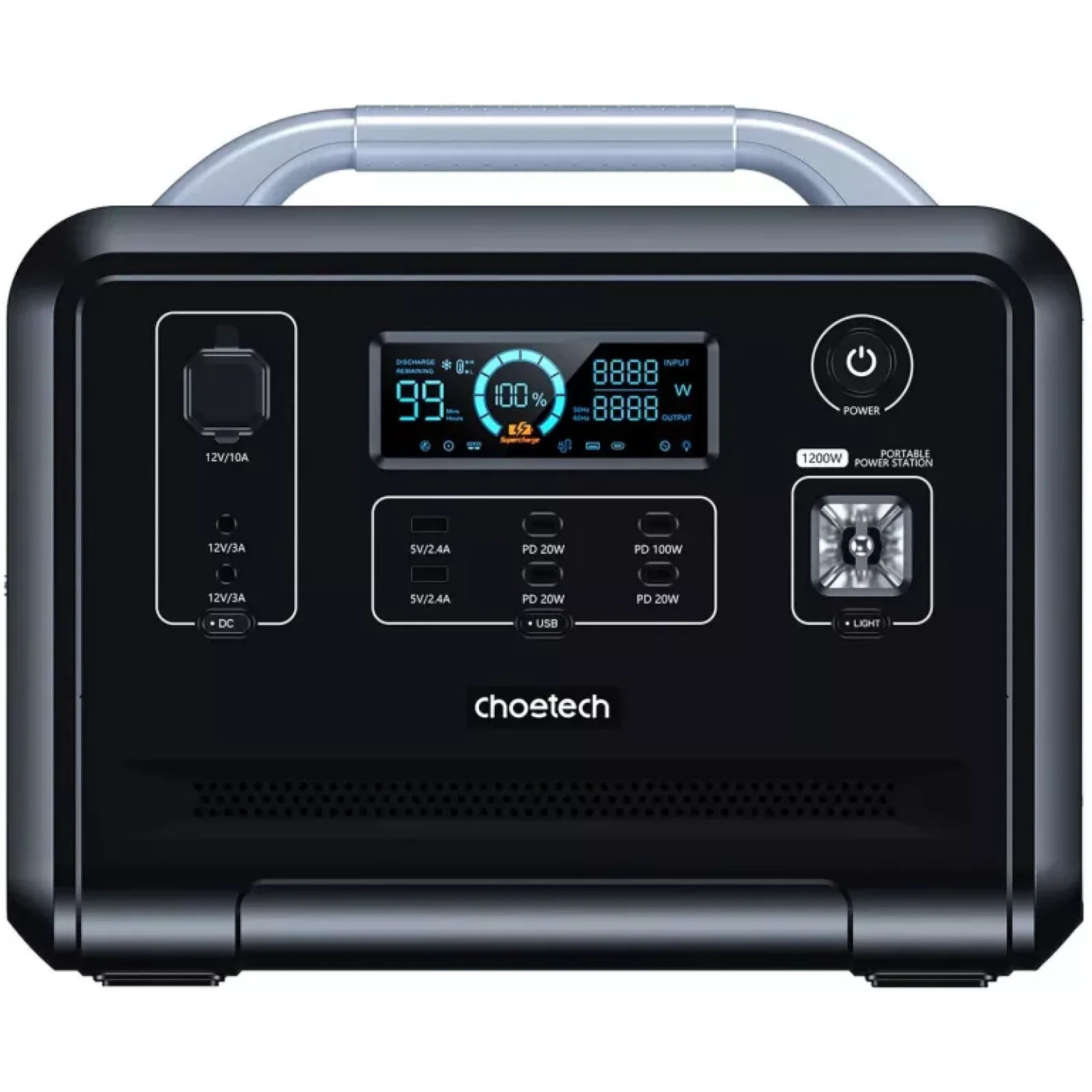 Зарядная станция Choetech Portable Power Station 1200W (BS005) UA
