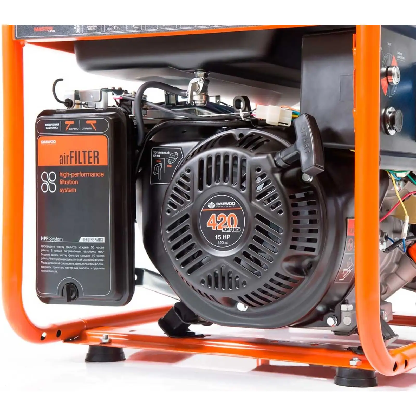 Генератор бензиновый Daewoo Power GDA 7500E