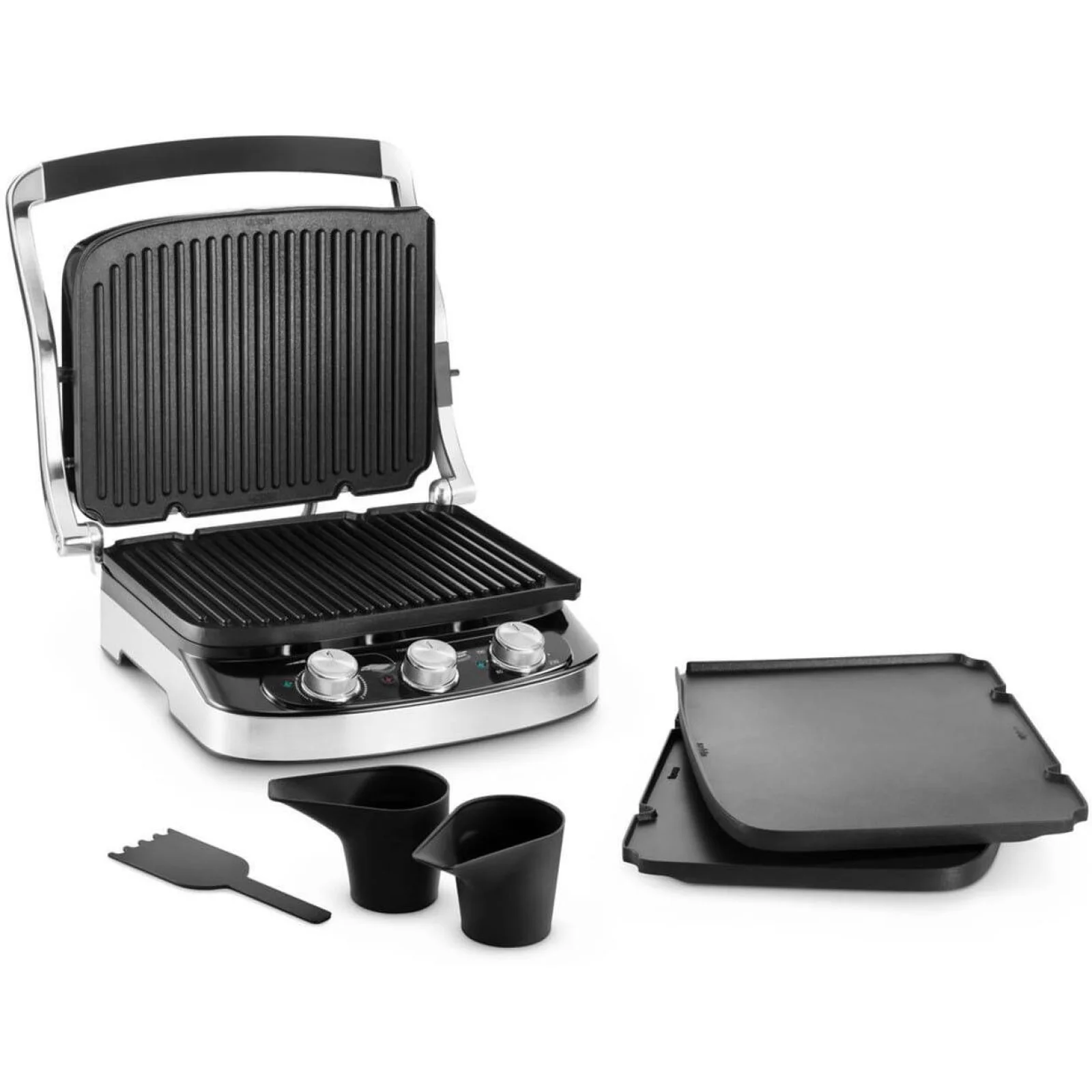 Гриль Delonghi CGH 912 Steel BK