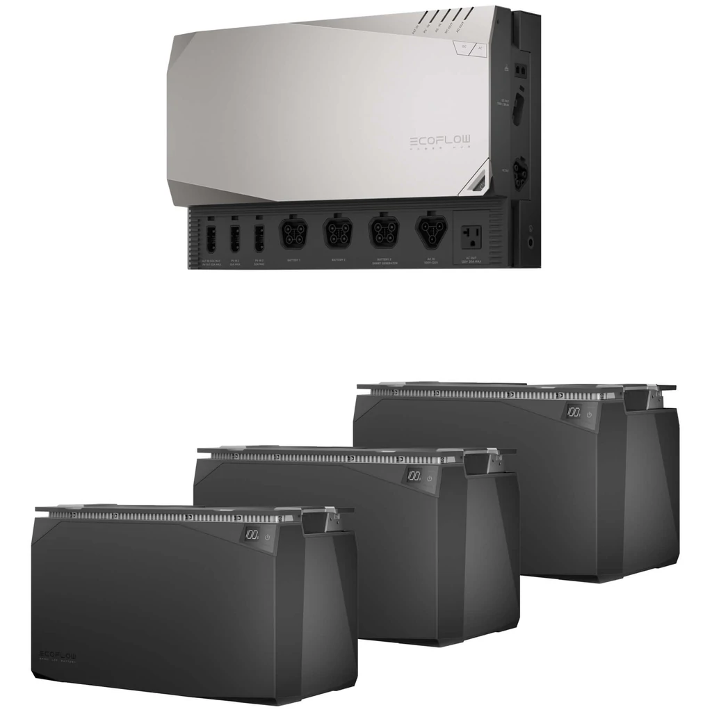 Автономна сонячна електростанція EcoFlow Power Get Set Kit 15 kWh (EF-PKGetSet15KWT)