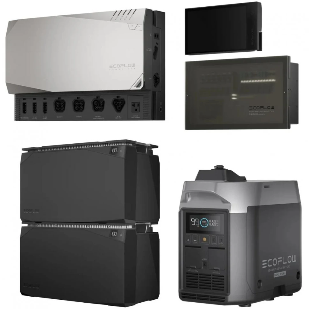 Автономная солнечная электростанция EcoFlow Power Independence Kit 10 kWh (EF-PKIndependence10KWT)