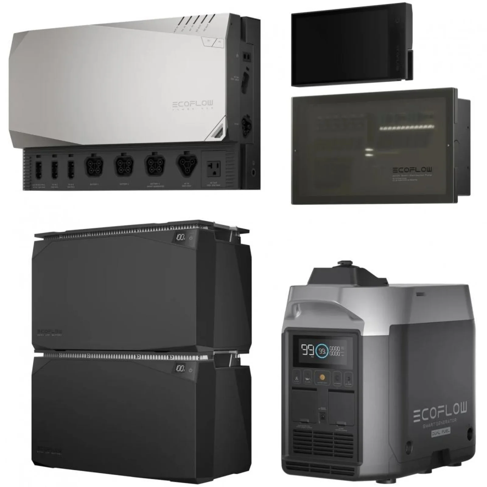 Автономная солнечная электростанция EcoFlow Power Independence Kit 10 kWh (EF-PKIndependence10KWT)
