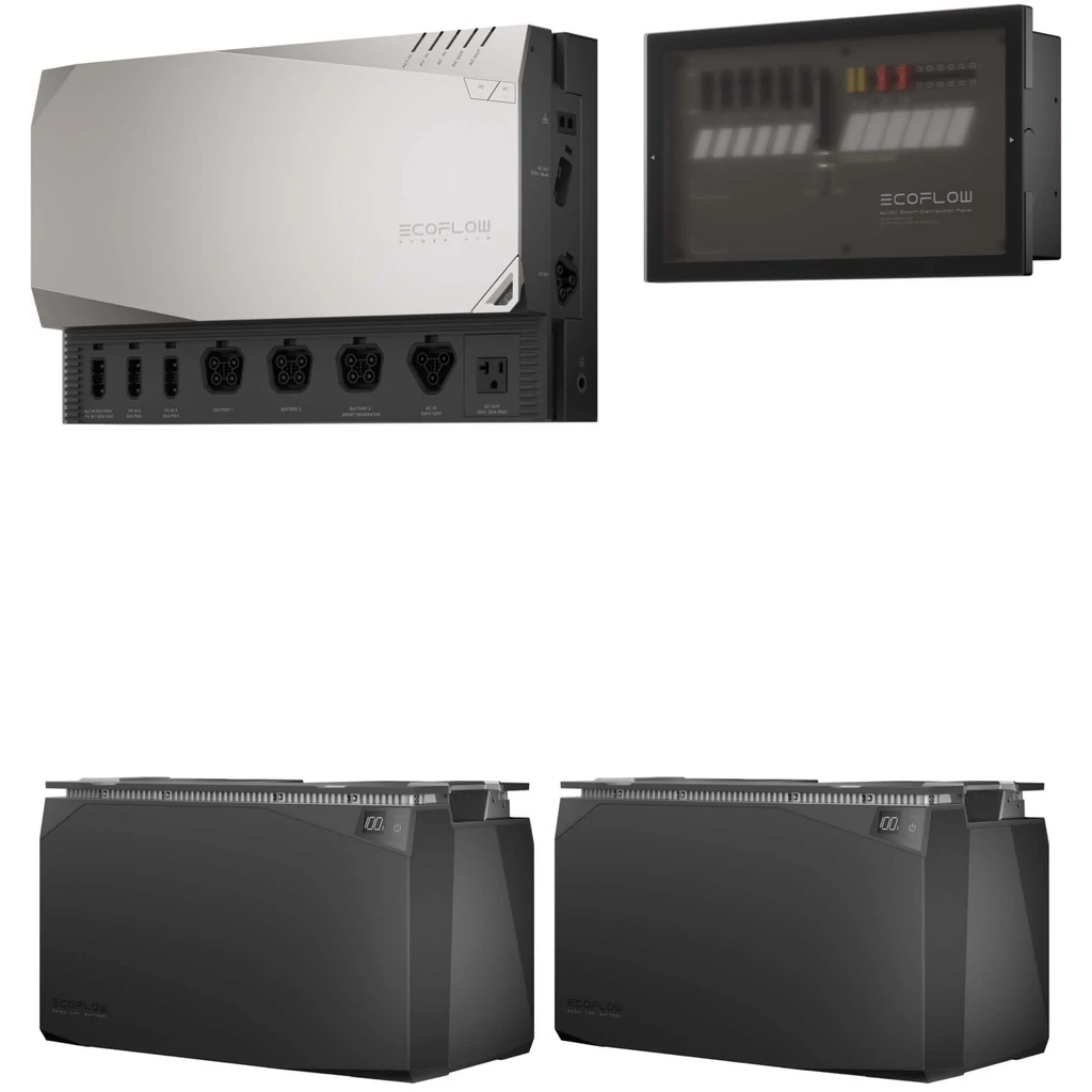 Автономная солнечная электростанция EcoFlow Power Prepared Kit 10 kWh (EF-PKPrepared10KWT)