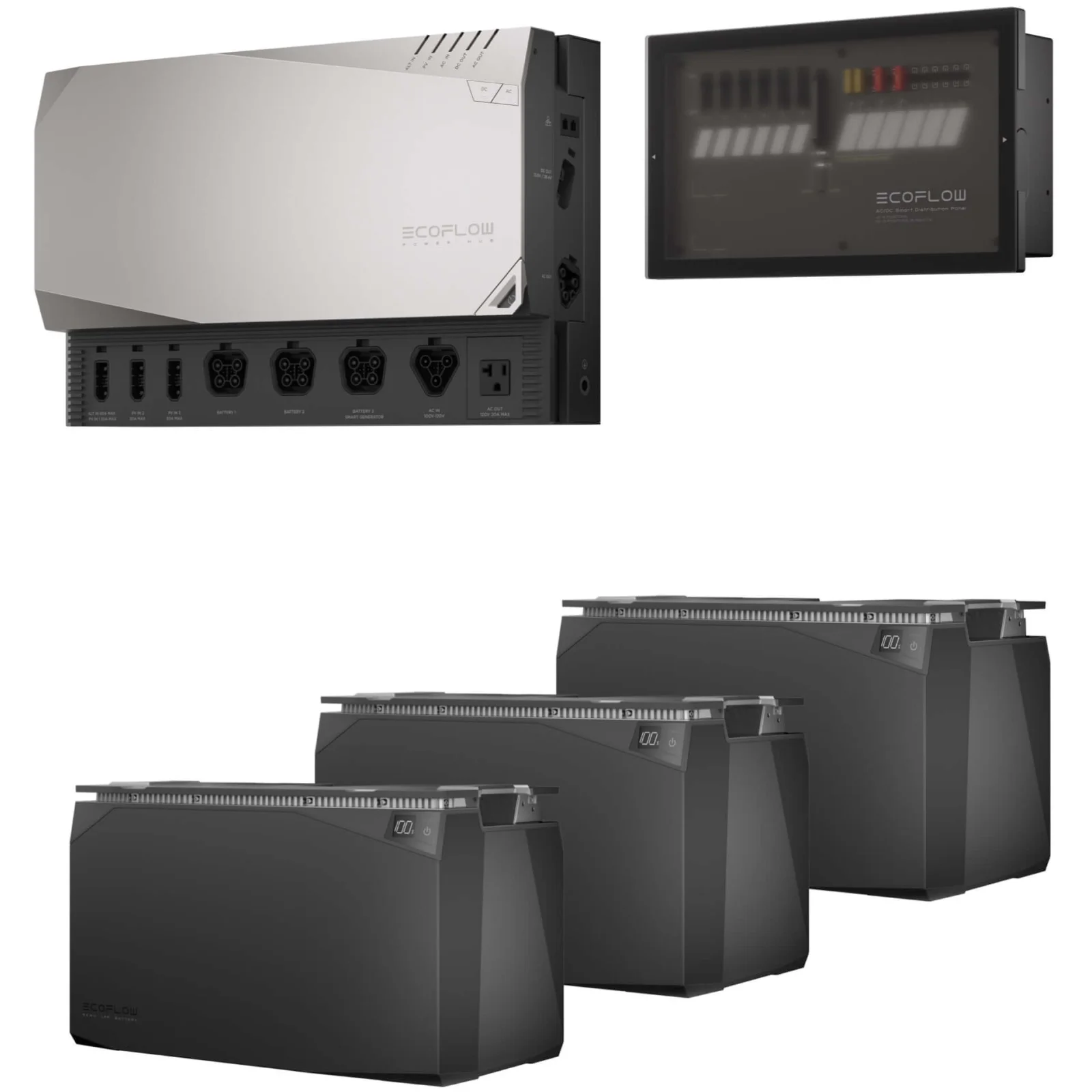 Автономна сонячна електростанція EcoFlow Power Prepared Kit 15 kWh (EF-PKPrepared15KWT)