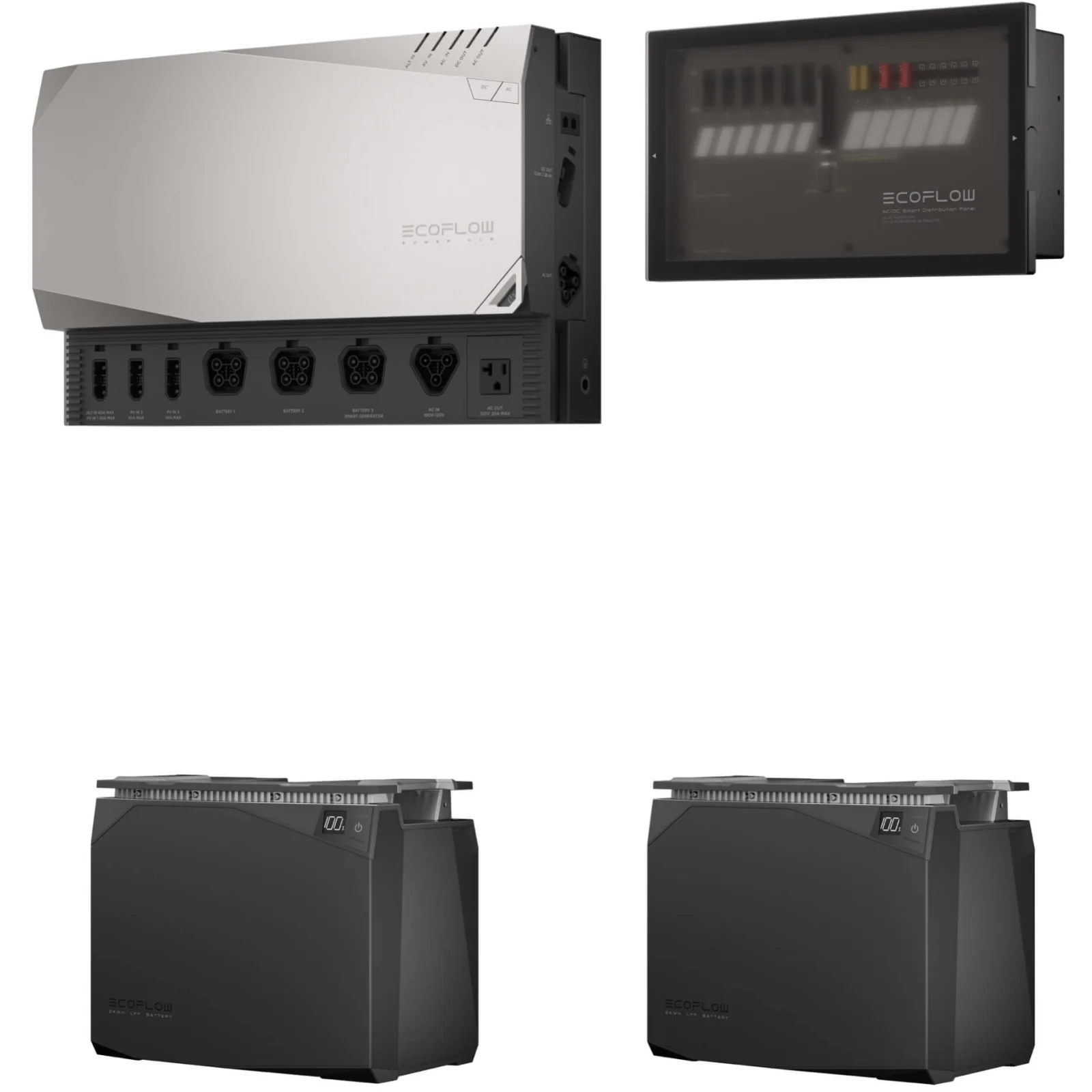 Автономна сонячна електростанція EcoFlow Power Prepared Kit 4 kWh (EF-PKPrepared4KWT)