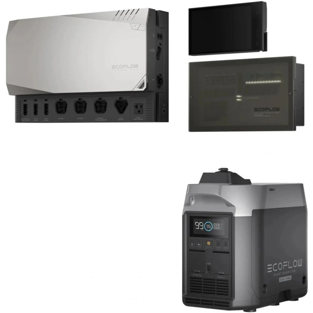 Автономна сонячна електростанція EcoFlow Power Independence Kit без батарей (ZMM100-Combo3-EU)
