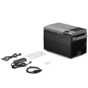 Портативный холодильник компрессорный EcoFlow Glacier с аккумулятором (ZYDBX100-EU/ZYDBX100EB)