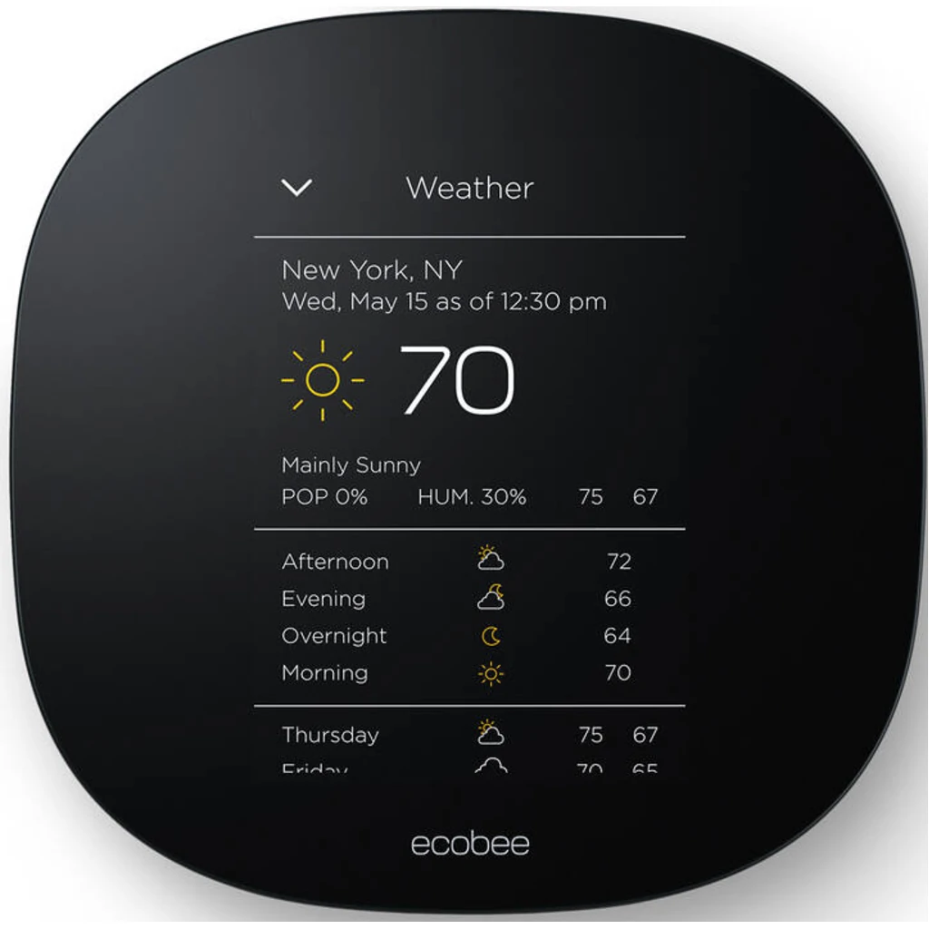 Термостат Ecobee3 lite Smart Thermostat 2nd Gen (EB-STATE3LTPB-01)