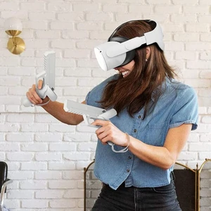 Ігровий пістолет Eyglo VR Game Gun for Oculus Quest 2 White