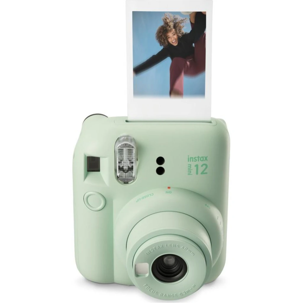 Фотокамера миттєвого друку Fujifilm Instax Mini 12 Mint Green (16806119)