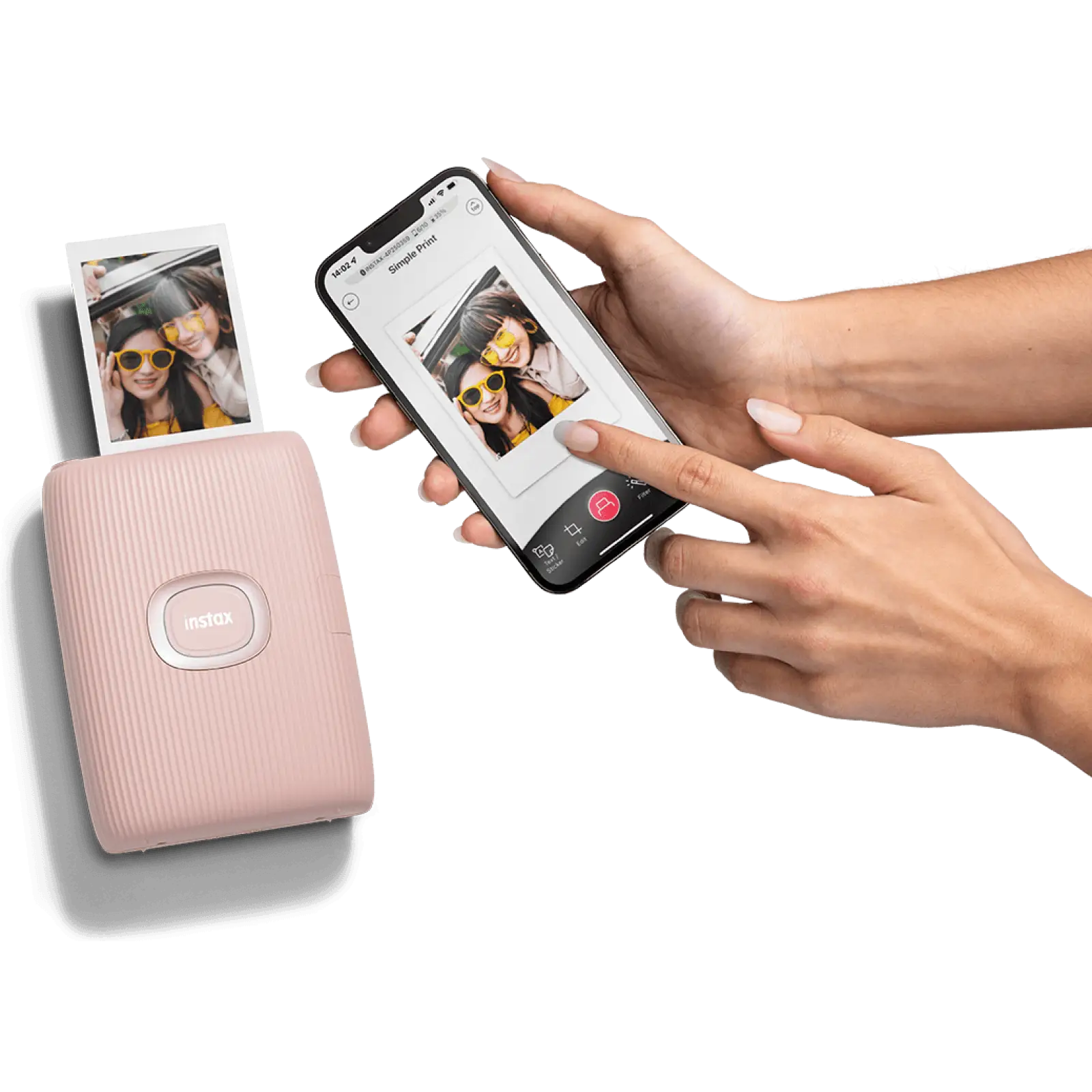 Мобильный принтер Fujifilm Instax Mini Link 2 Soft Pink (16767234