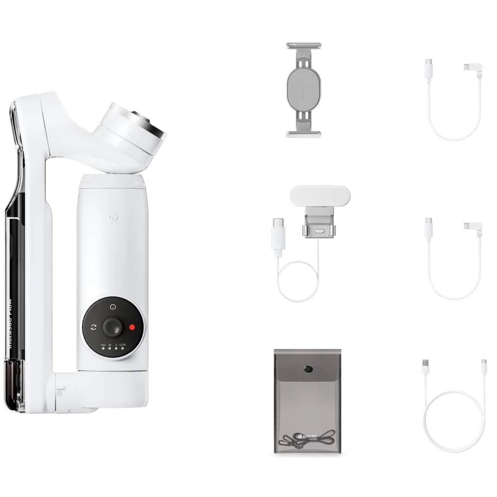 Монопод-стабілізатор Insta360 Flow Creator Kit White