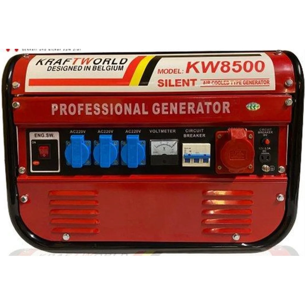 Генератор бензиновый KraftWorld KW8500