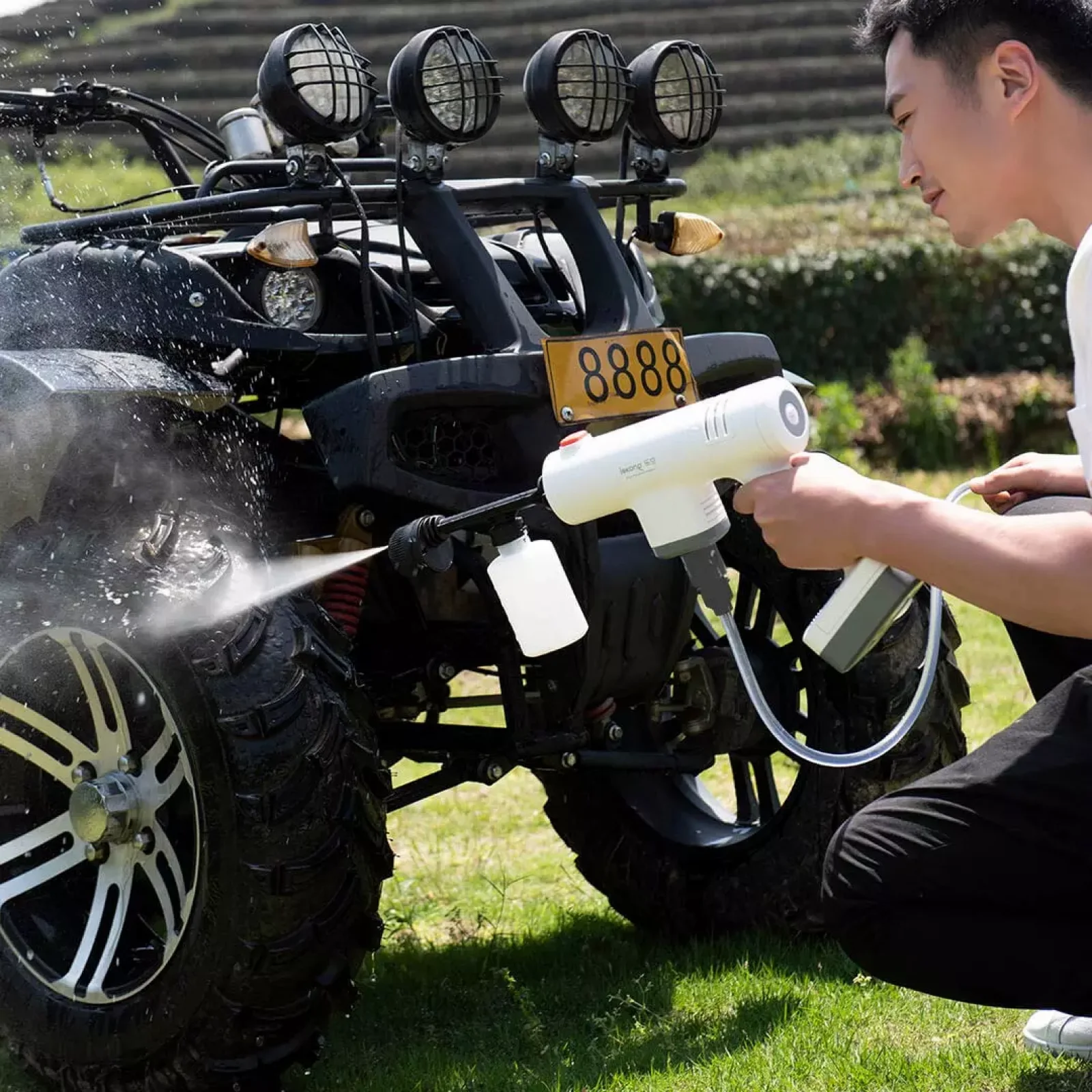 Минимойка высокого давления Lekong Cordless High-Pressure Washer EU