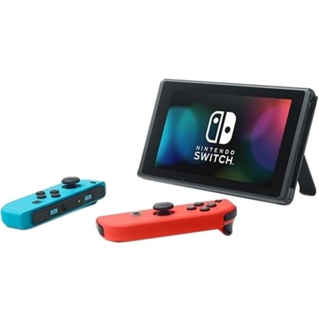 Портативна ігрова приставка Nintendo Switch with Neon Blue and Neon Red Joy-Con