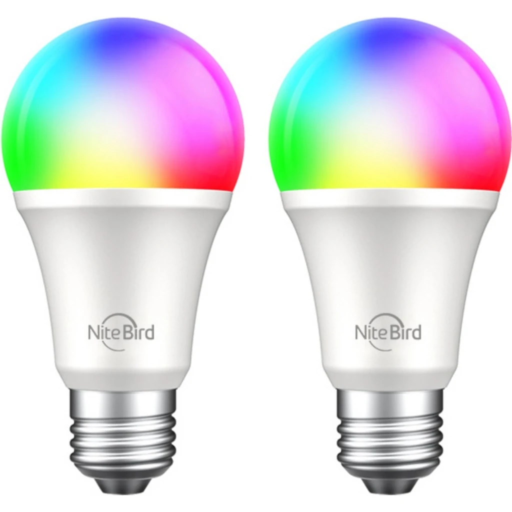 Світлодіодна лампа NiteBird Smart LED WB4 RGB E27 набор 2 шт EU