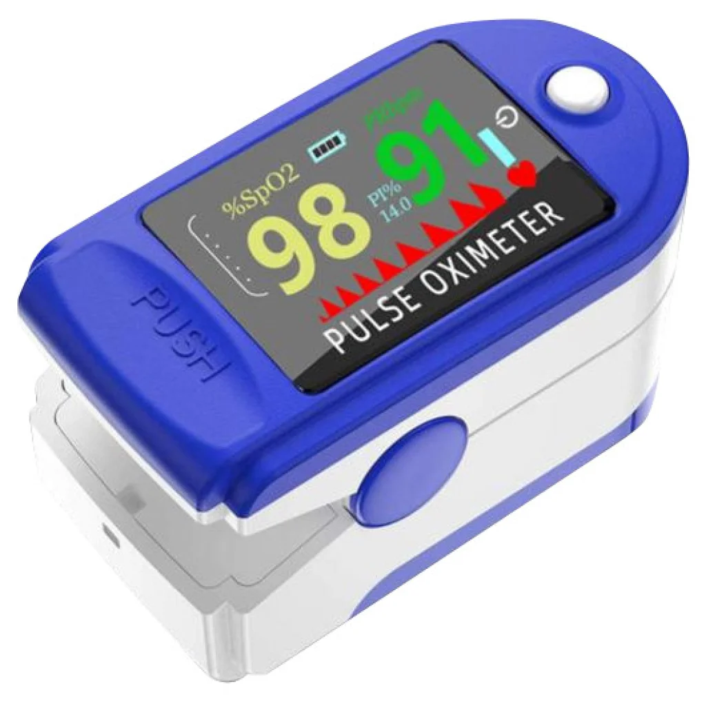 Пульсоксиметр Fingertip Pulse Oximeter AB-88 Blue