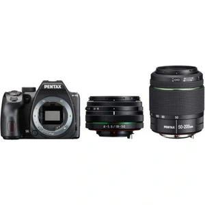 Дзеркальний фотоапарат Pentax K-70 Kit 18-50 + 50-200