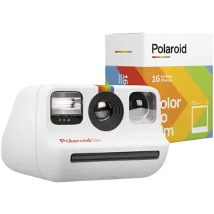 Колір: Білий - Фотокамера миттєвого друку Polaroid Go E-box White
