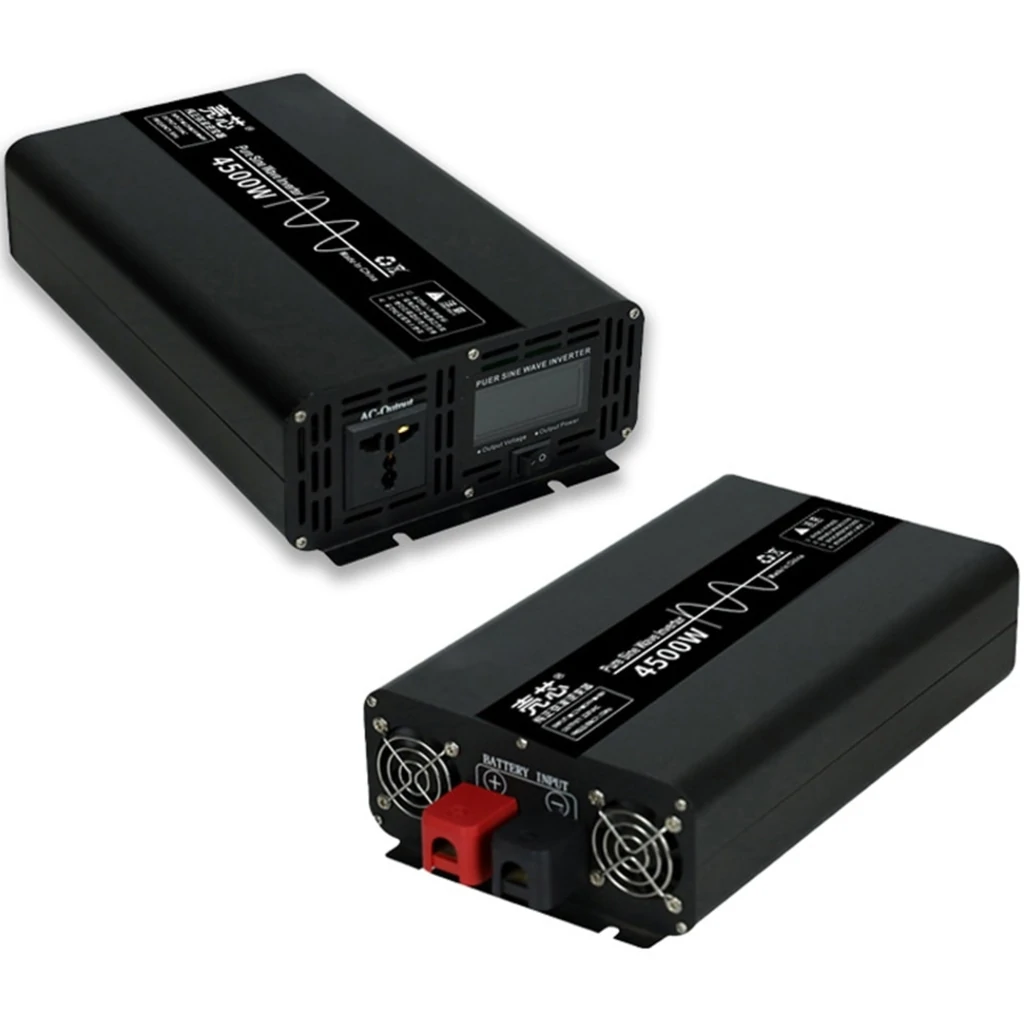 Перетворювач напруги (інвертор) ShellCore 4500W Pure Sine Wave 12V DC/220V