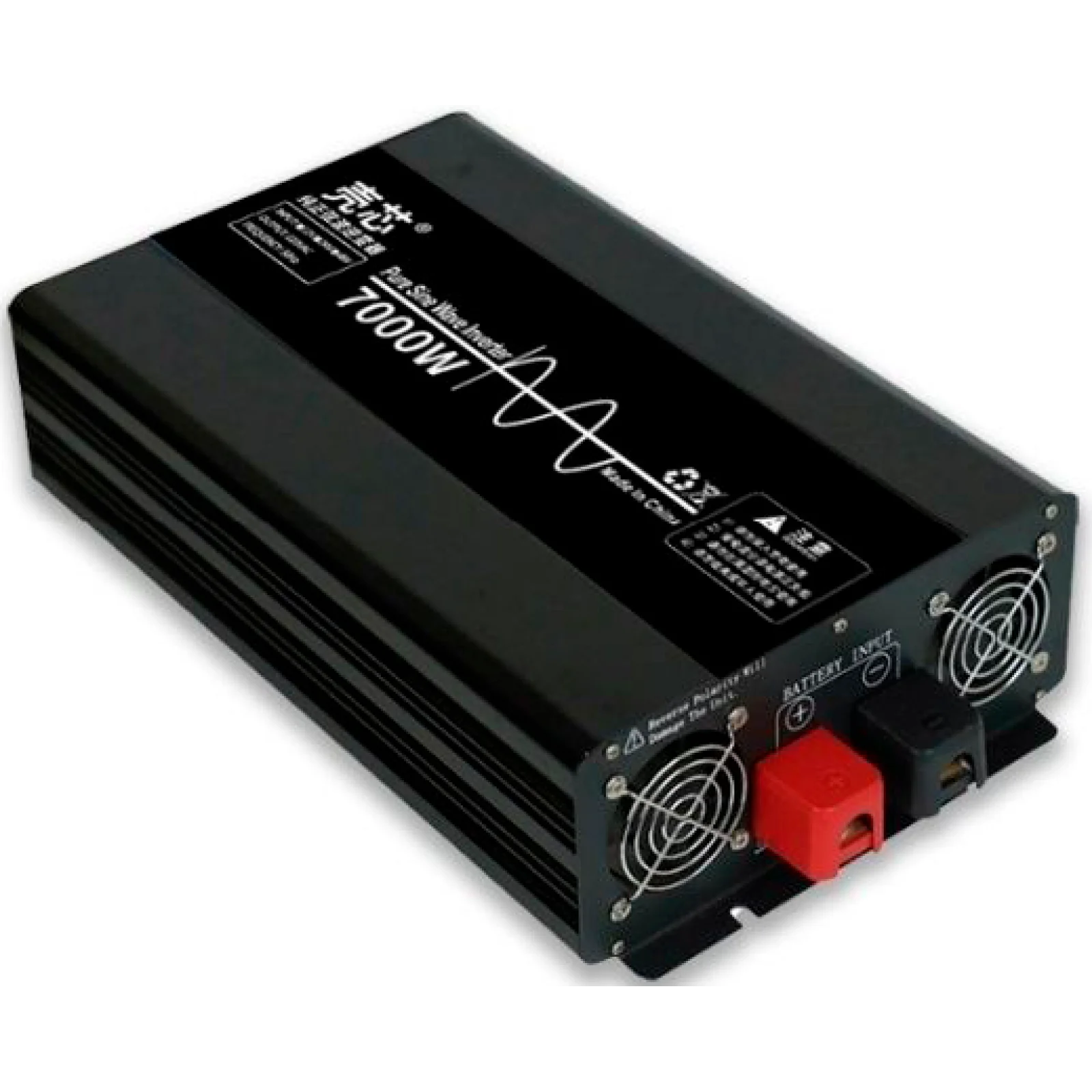 Преобразователь напряжения (инвертор) ShellCore 7000W Pure Sine Wave 12V DC/220V