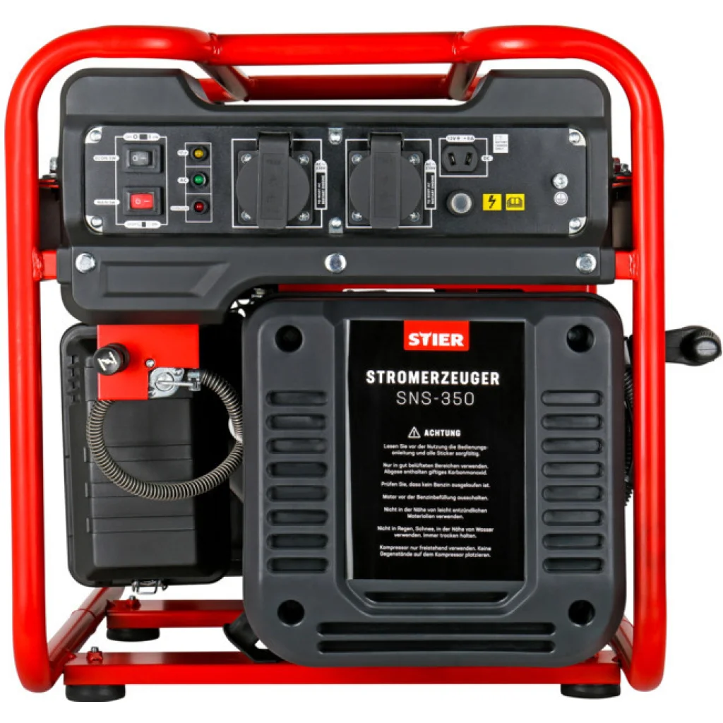 Генератор інверторний бензиновий Stier SNS-350