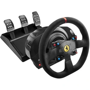 Комплект (кермо, педалі) Thrustmaster T300 Ferrari Integral RW Alcantara edition Black (4160652)