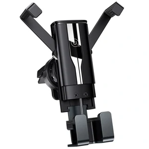 Автотримач USAMS Retractable Gravity Car Holder Black (US-ZJ058)