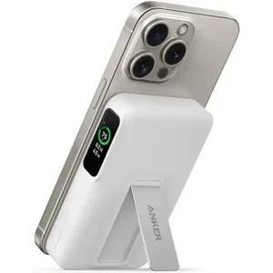 Зовнішній акумулятор Anker MagGo Power Bank 10K 10000mAh White (A1654021, A1654P21)