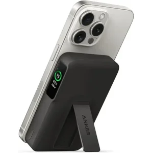 Зовнішній акумулятор Anker MagGo Power Bank 10K 10000mAh Black (A1654P11, A1654011)