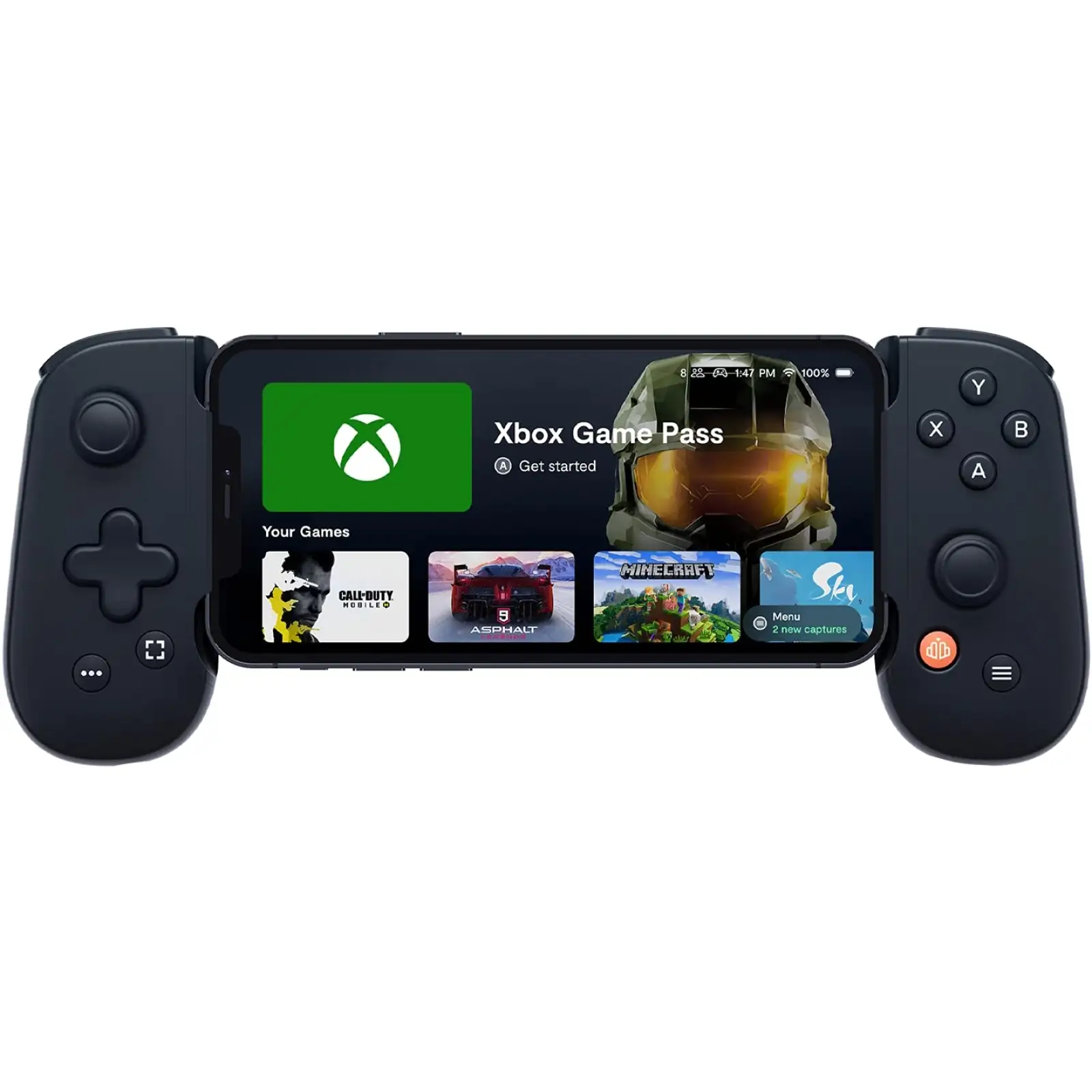 Геймпад Backbone One Mobile Gaming Controller для iPhone Black (BB-02-B-X)