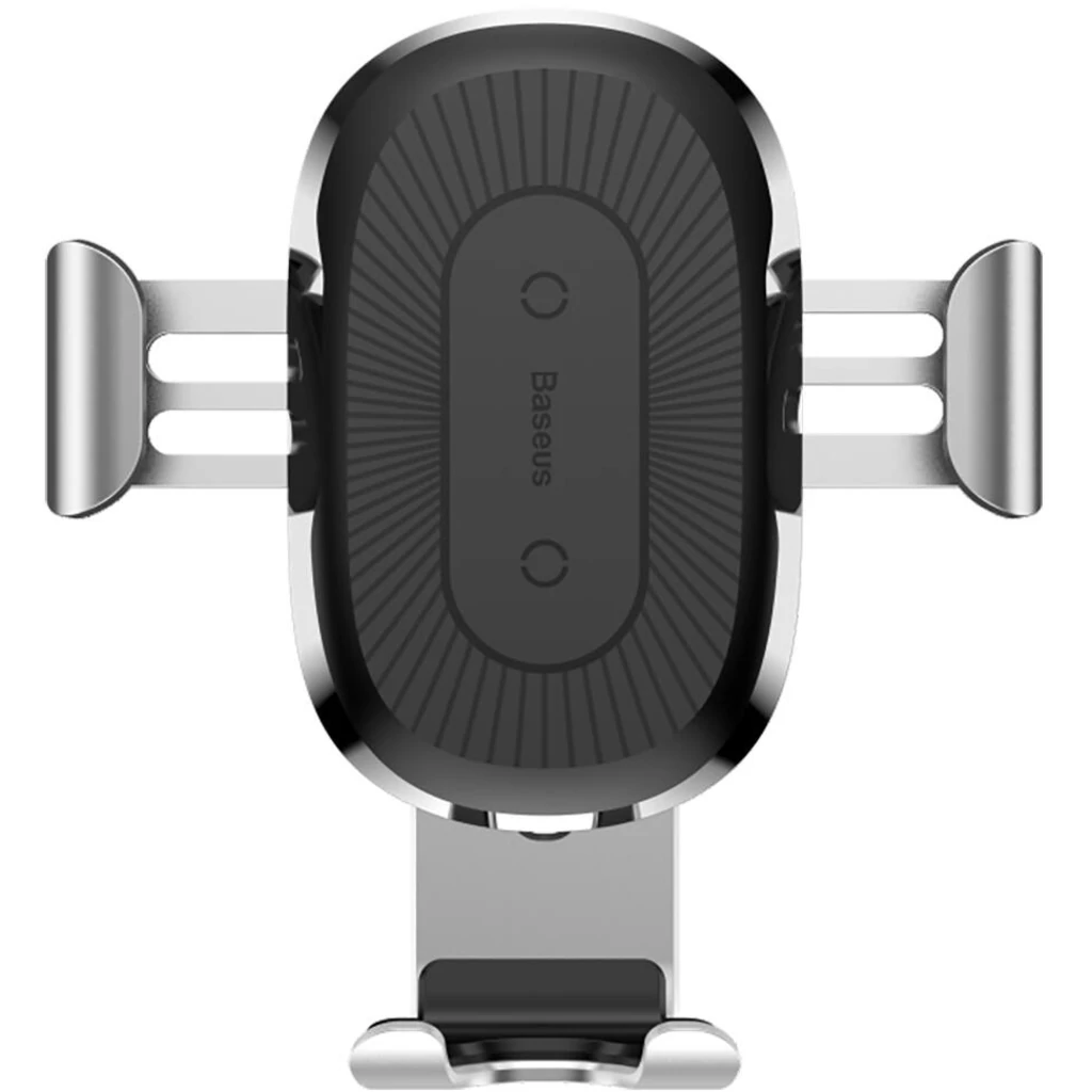 Автодержатель Baseus Wireless Charger Gravity Car Mount Air Outlet Version 1.67A 10W Silver
