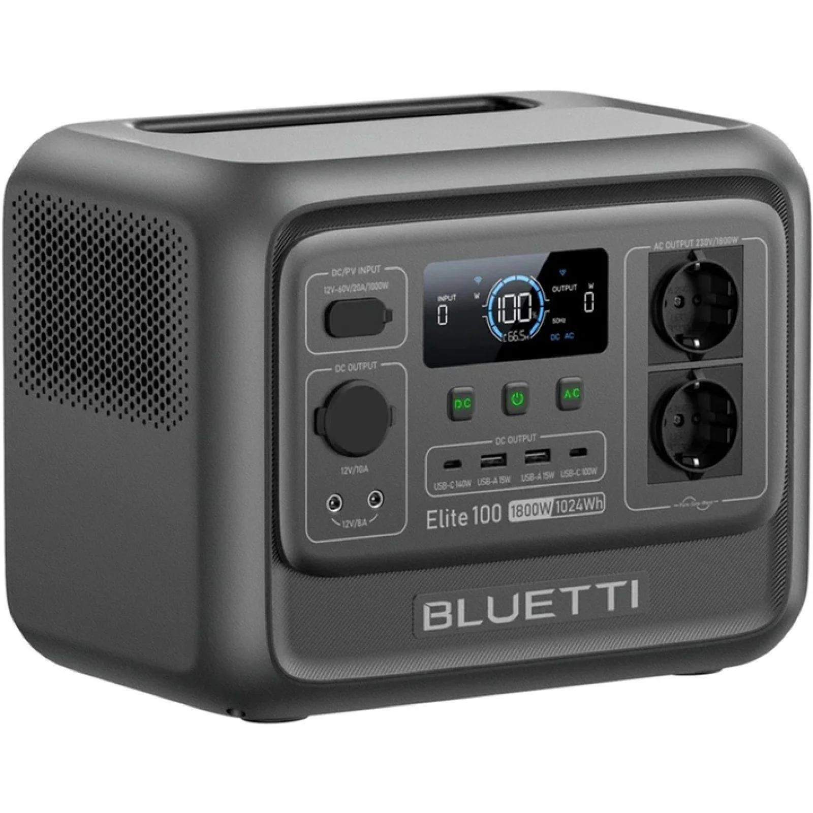Зарядна станція Bluetti Elite 100 V2 (P-EL100V2-EU-GY-BL-010)