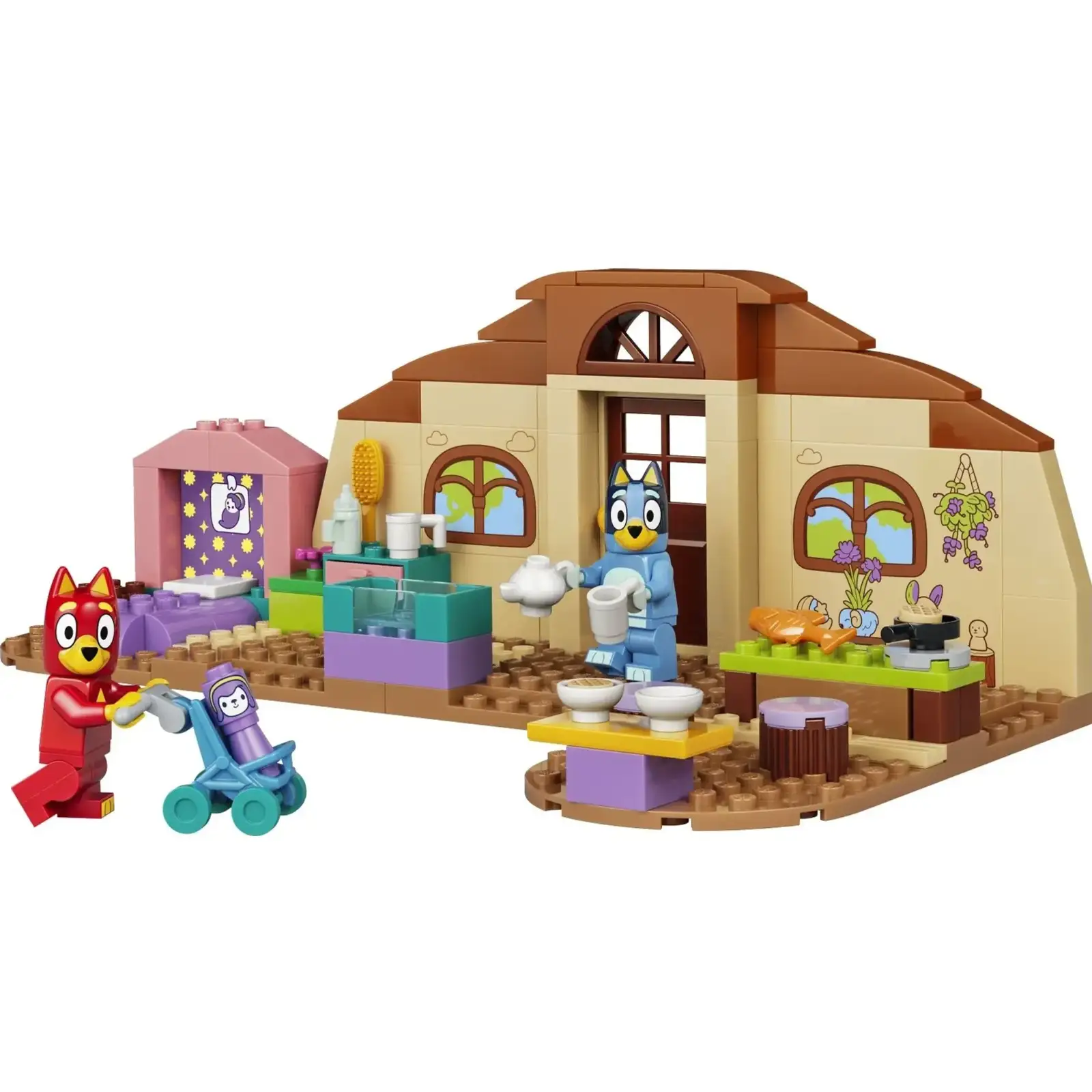 Конструктор LEGO Bluey Школа с Расти и Блуи (11221)