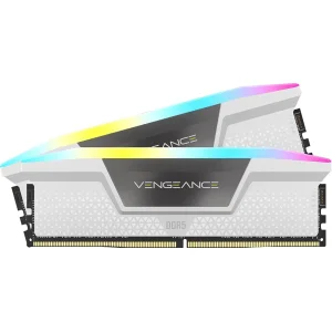 Оперативна пам'ять Corsair 32 GB (2x16GB) DDR5 6000 MHz Vengeance AMD RGB White (CMH32GX5M2B6000Z36W)