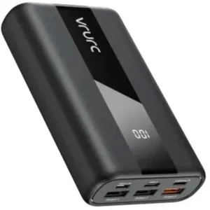 Зовнішній акумулятор VRURC T2055 20000mAh 22,5W Black (D9A-SL-2055BLACK-DE) EU