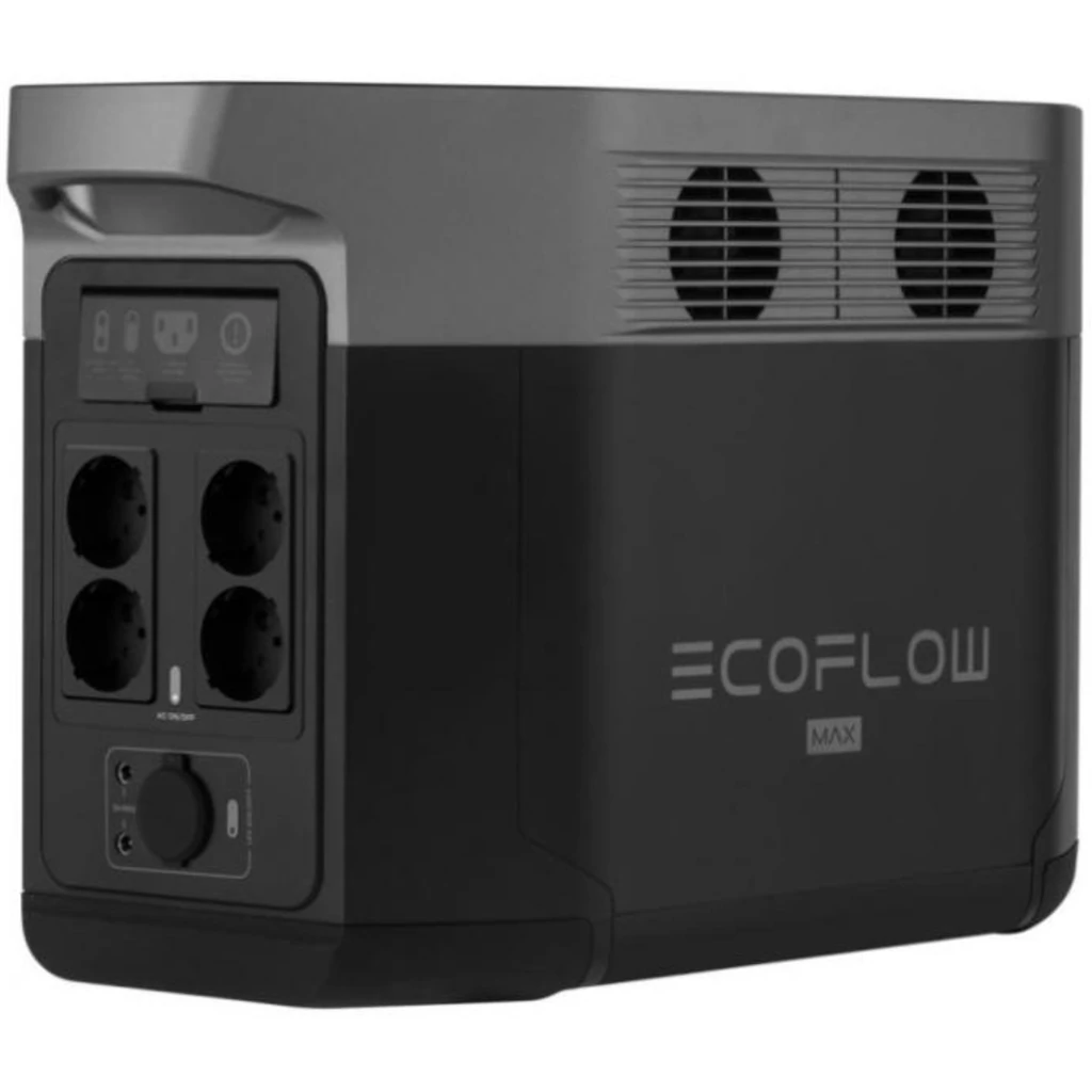 Комплект енергонезалежності EcoFlow PowerStream - мікроінвертор 600W + зарядна станція Delta Max 2000
