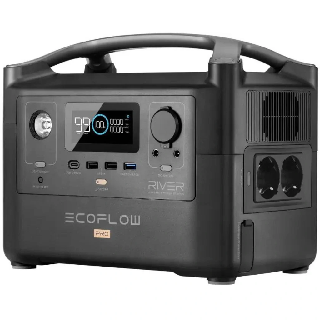 Зарядная станция EcoFlow RIVER Pro (EFRIVER600PRO-EU)