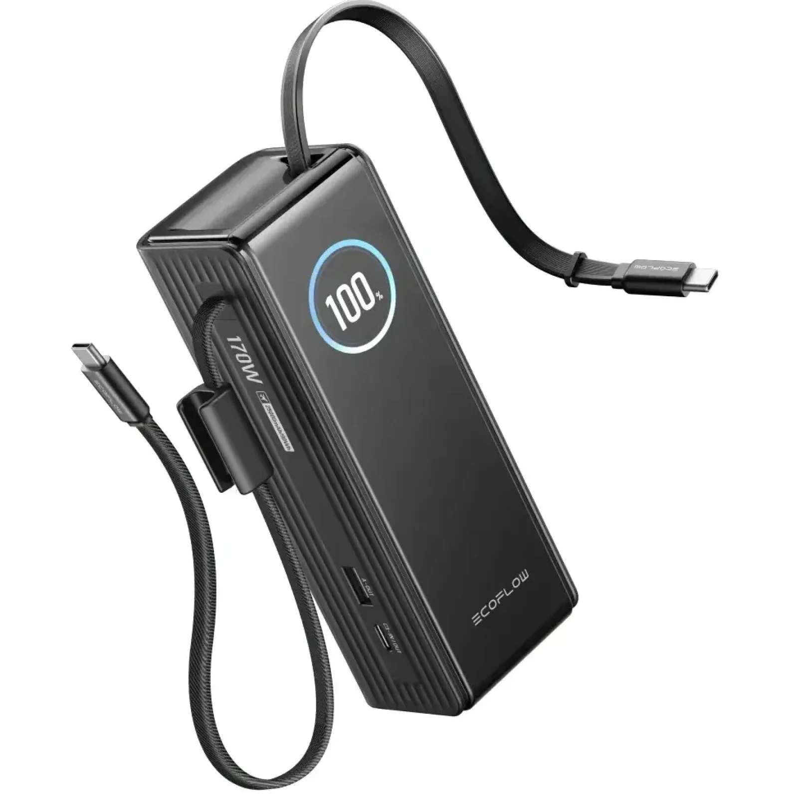 Зовнішній акумулятор EcoFlow RAPID Power Bank 25000mAh Black (EF-RAPID25K100W-B-EU)