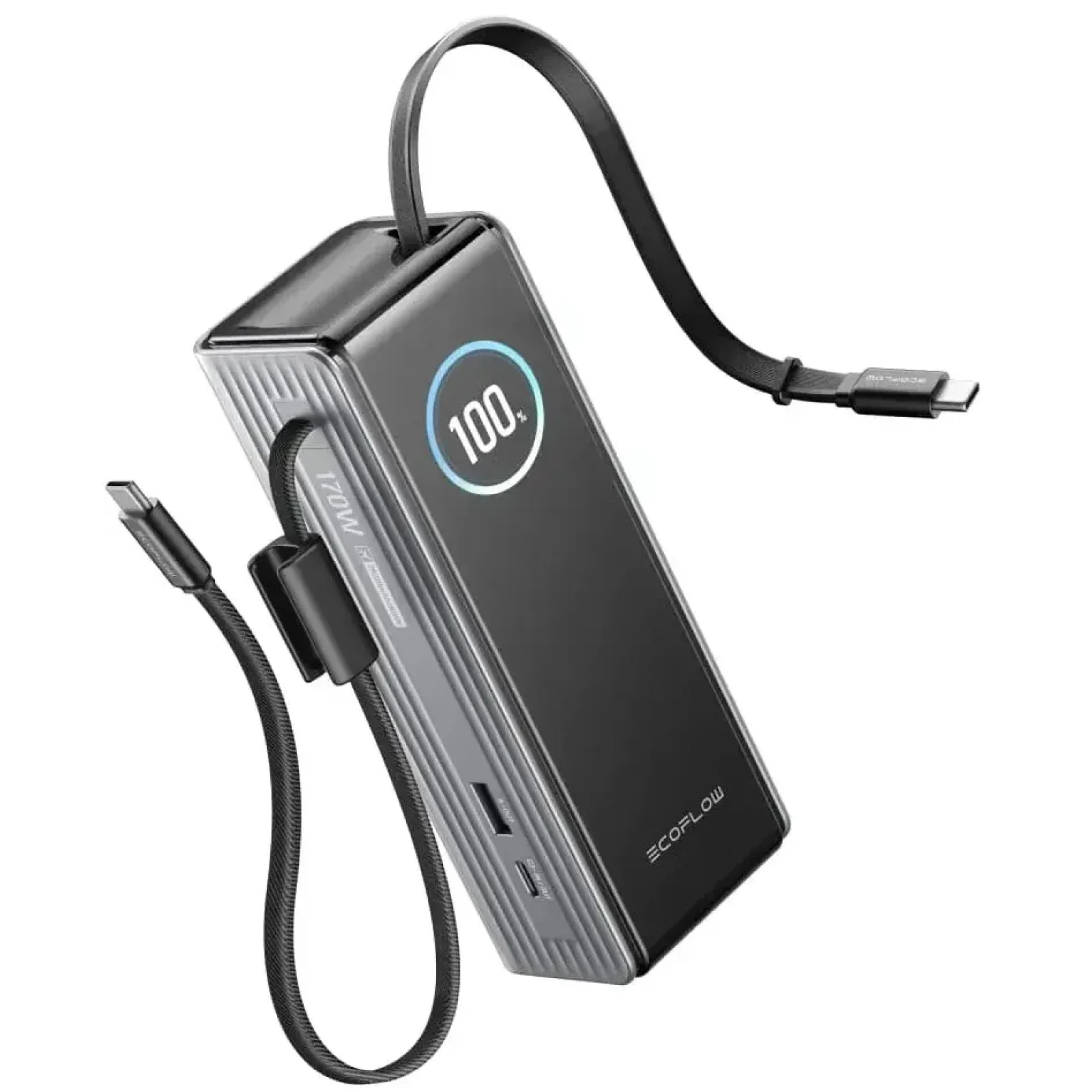 Зовнішній акумулятор EcoFlow RAPID Power Bank 25000mAh Silver (EF-RAPID25K100W-S-EU)