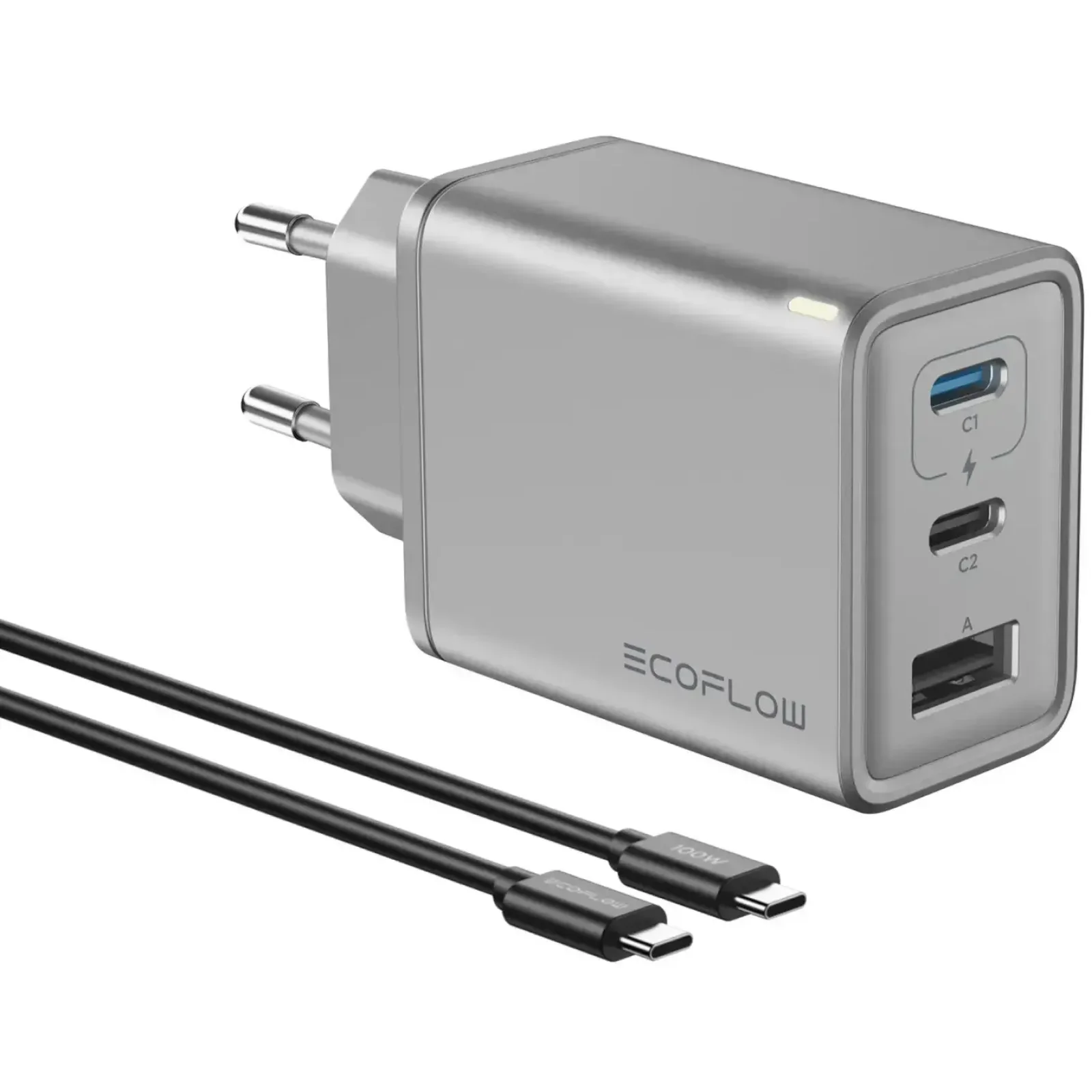 Зарядний пристрій EcoFlow RAPID Charger 65W (EFA-65W-GAN-CHARGER-EU)