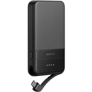 Зовнішній акумулятор EcoFlow RAPID Magnetic Power Bank 5000mAh Black (EF-RAPID5000-B-EU)