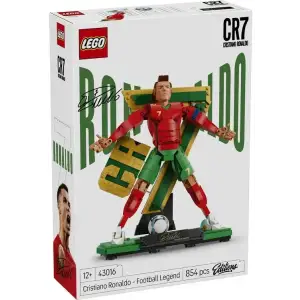 Конструктор LEGO Editions Football Криштиану Роналду – легенда футбола (43016)