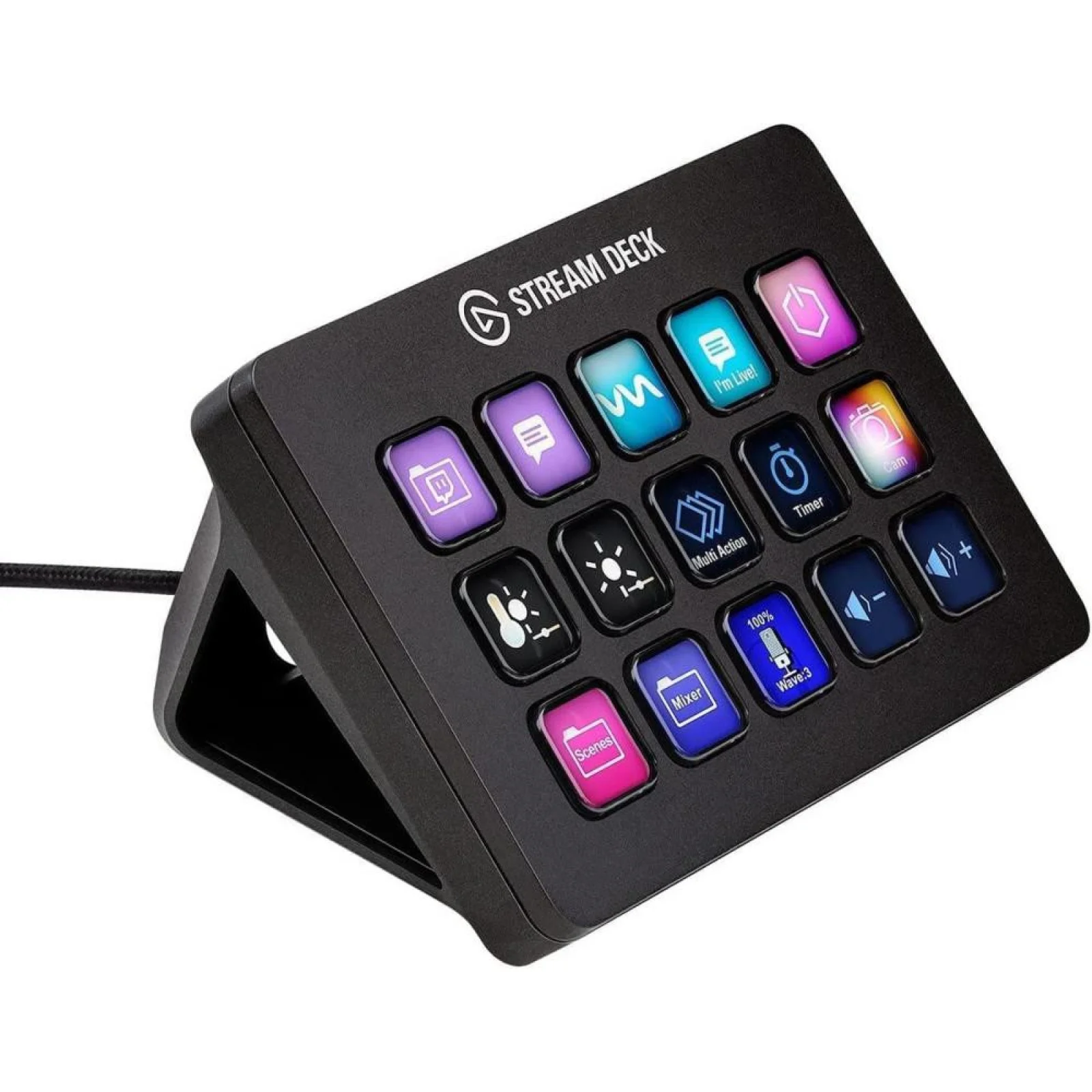 Контроллер для стриминга Elgato Stream Deck MK.2 Black (10GBA9901)