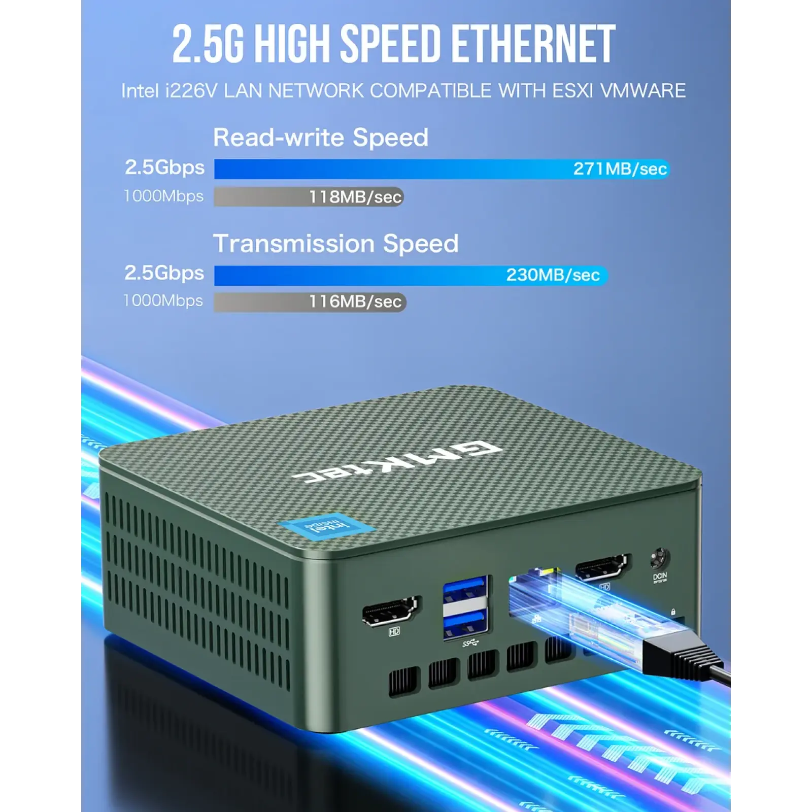 Неттоп GMKtec NucBox G3 Plus N150 16/512GB