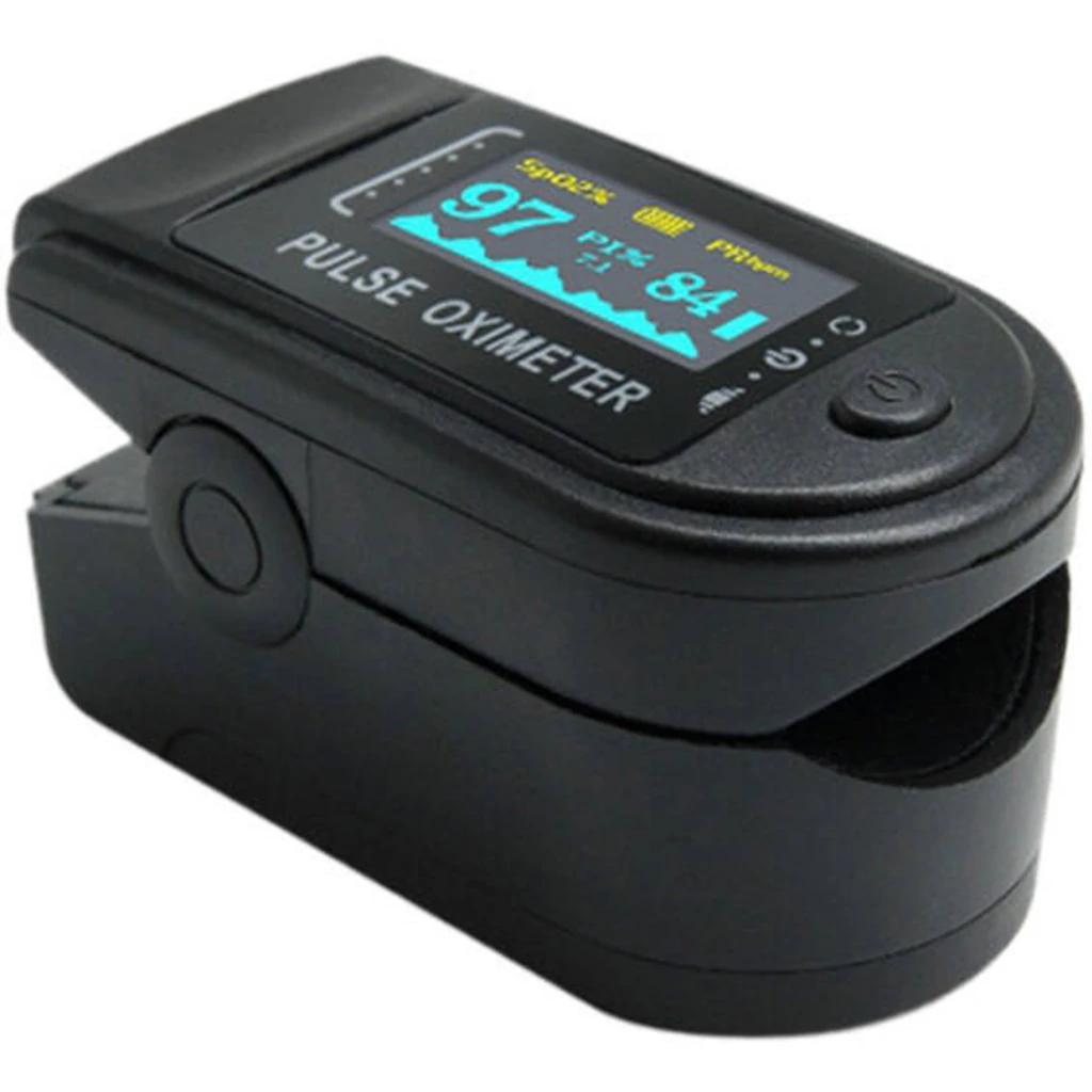 Пульсоксиметр GrowWin Pulse Oximeter LK88 Black