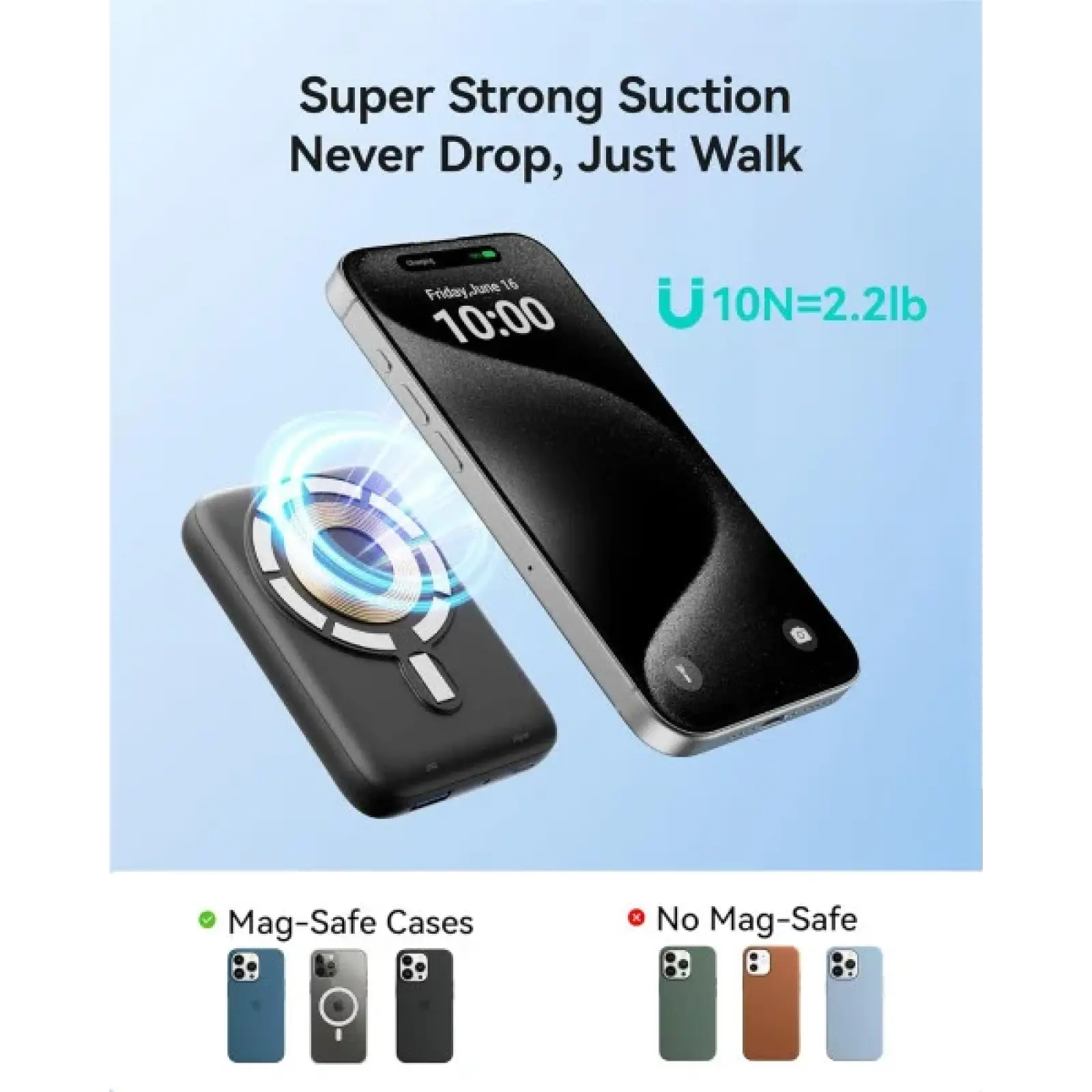 Внешний аккумулятор INIU BI-B43 10000mAh Black